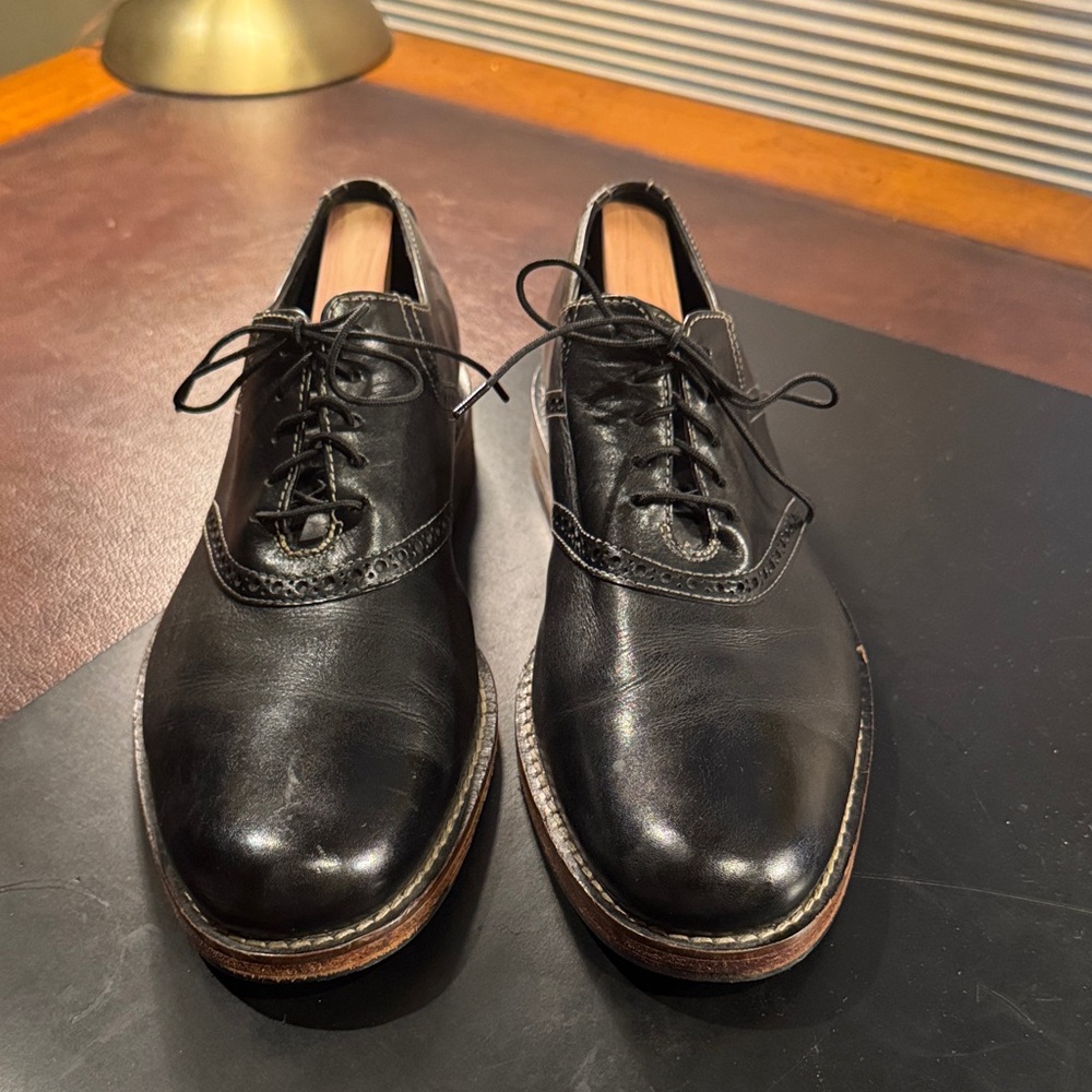 Classic Black Leather Men's Shoes Cole Haan size 10M